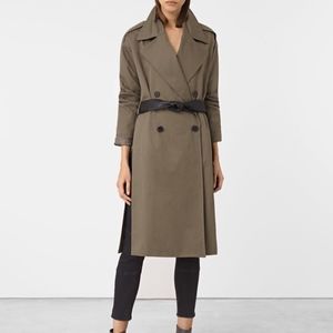NWOT $530 ALLSAINTS Marlo Mac Coat in size Small!
